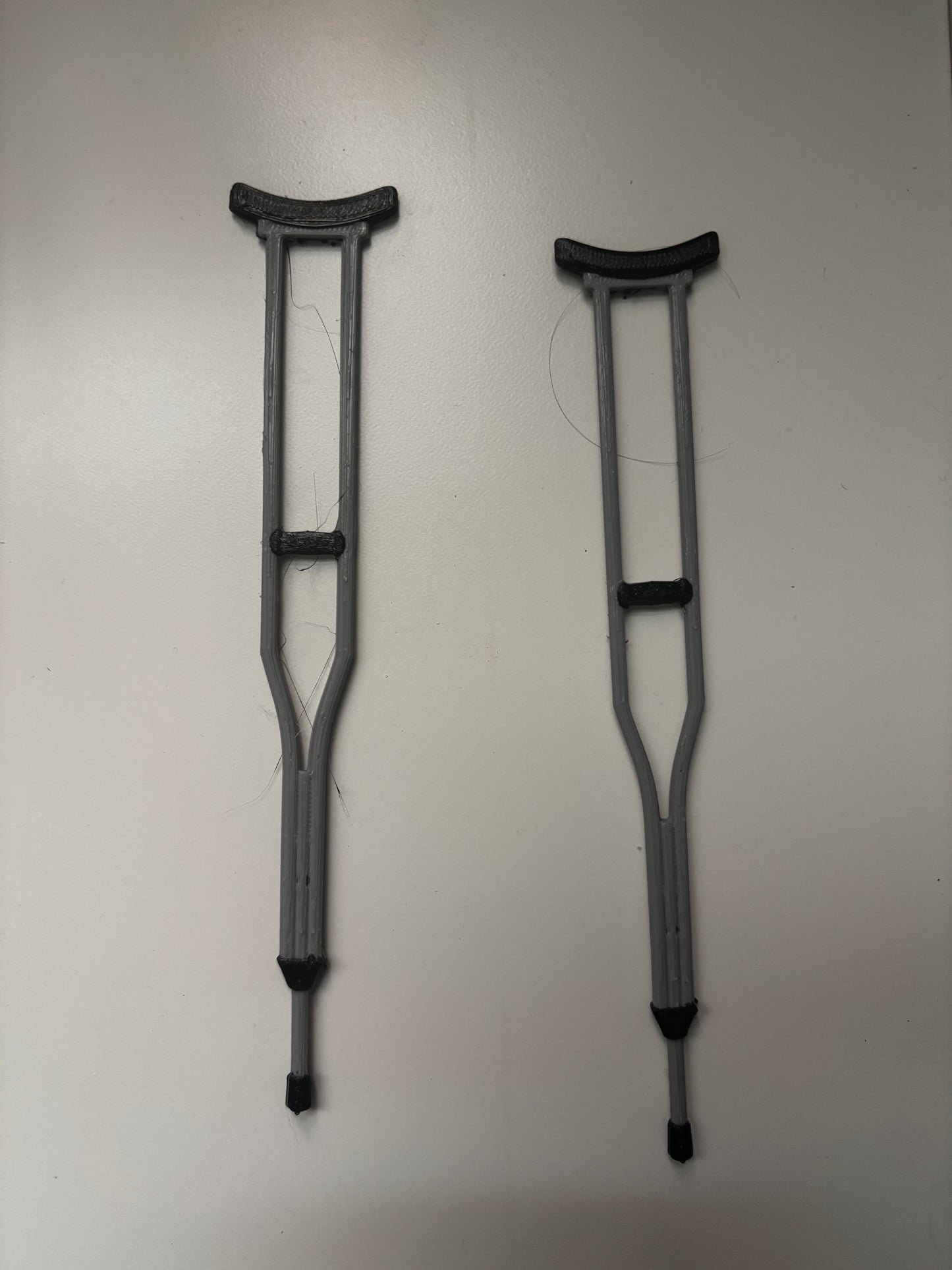 Crutches Figurine